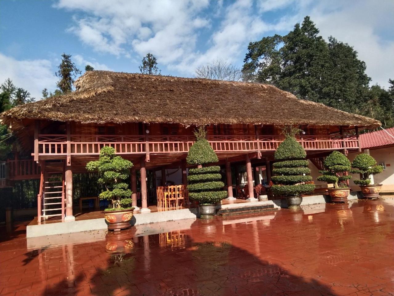 A Lin Homestay Bac Ha Exteriér fotografie